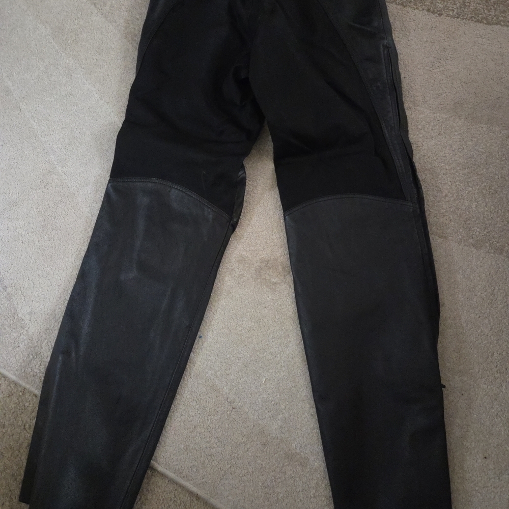 Harley Davidson Fx0054 Ballistic Leather Nylon Pant 34 - Picture 8 of 8